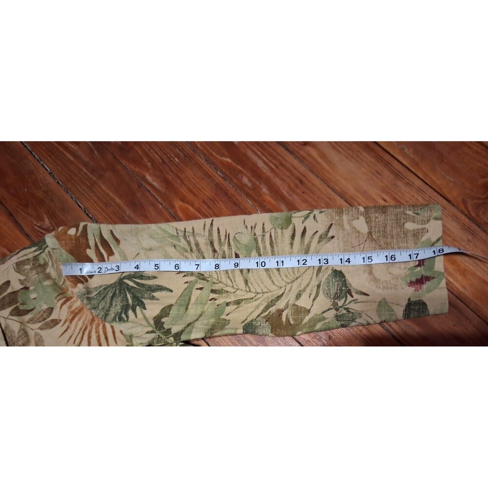 Drapers & Damons Tropical Beige/green Blazer 100% Cotton Medium - Picture 9 of 11